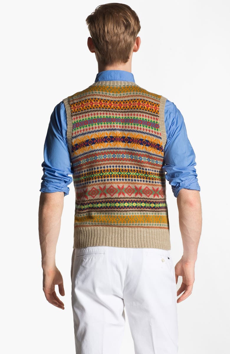 Polo Ralph Lauren Fair Isle Sweater Vest, Alternate, color, 