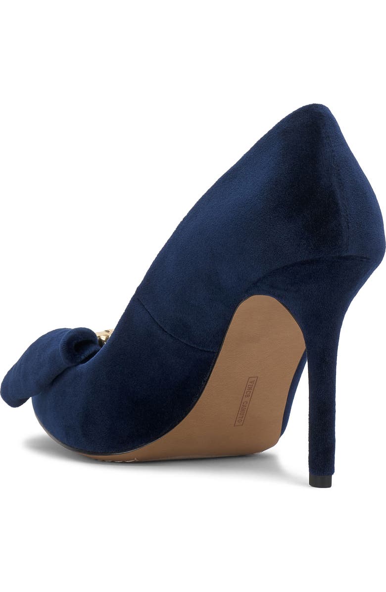 Vince Camuto Haylez Pointed Toe Pump, Alternate, color, Deep Navy