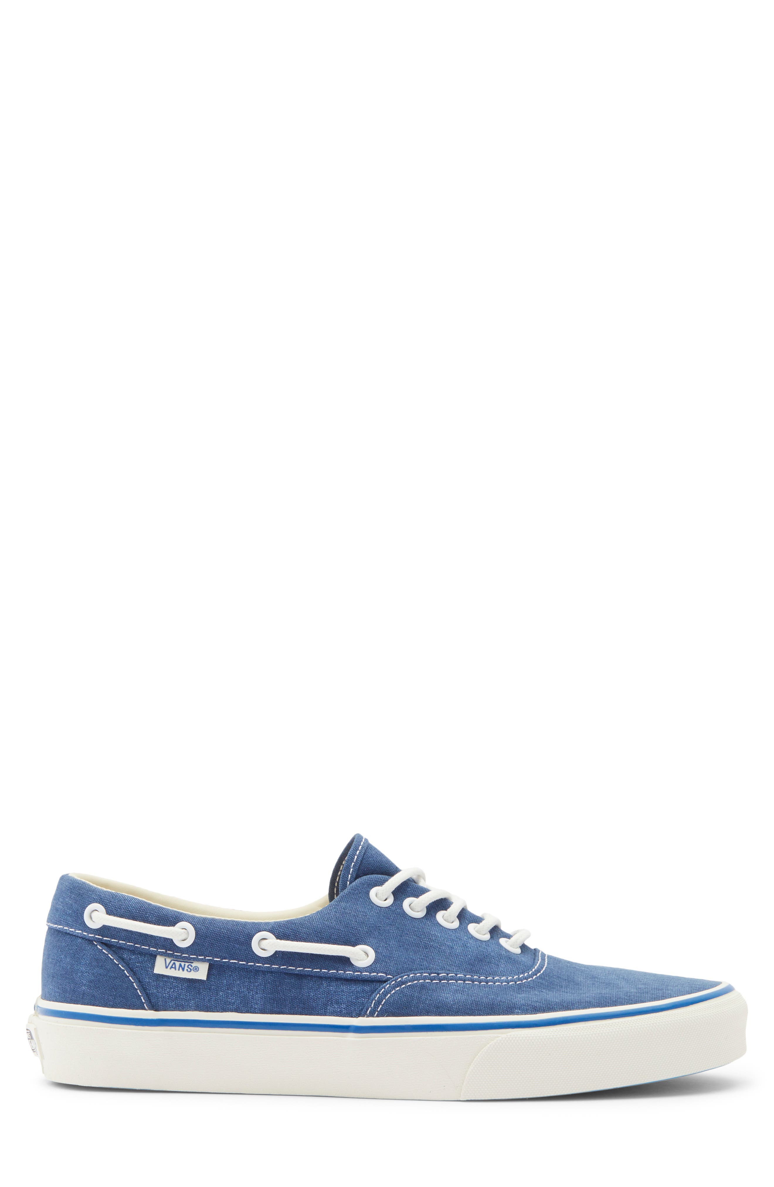 Vans Authentic Boat Shoe, Alternate, color, Navy/Marshmallow
