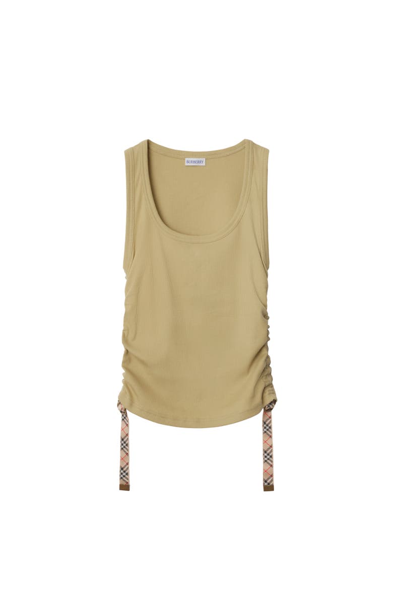 Burberry Festival Cotton Blend Tank Top, Alternate, color,