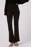 DVF Wynn Stripe Flare Pants