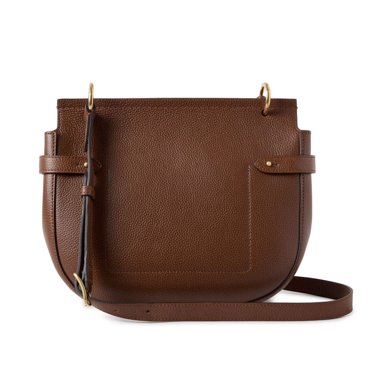 Mulberry Amberley Leather Satchel, Alternate, color, Oak