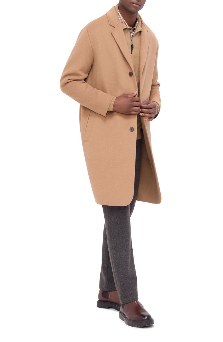 Bugatchi Wool Blend Coat, Main, color, 