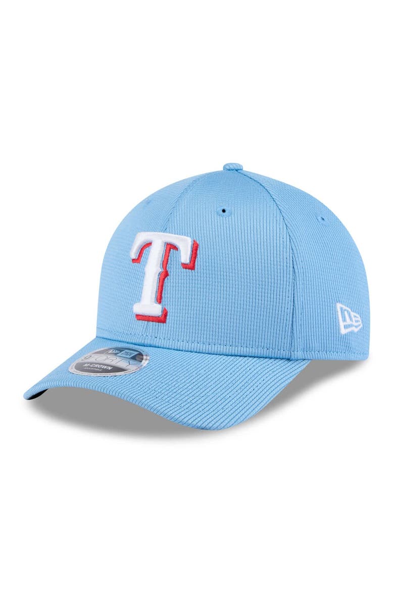 New Era Men's New Era  Light Blue Texas Rangers 2025 Spring Training 9FORTY Adjustable Hat, Alternate, color, 