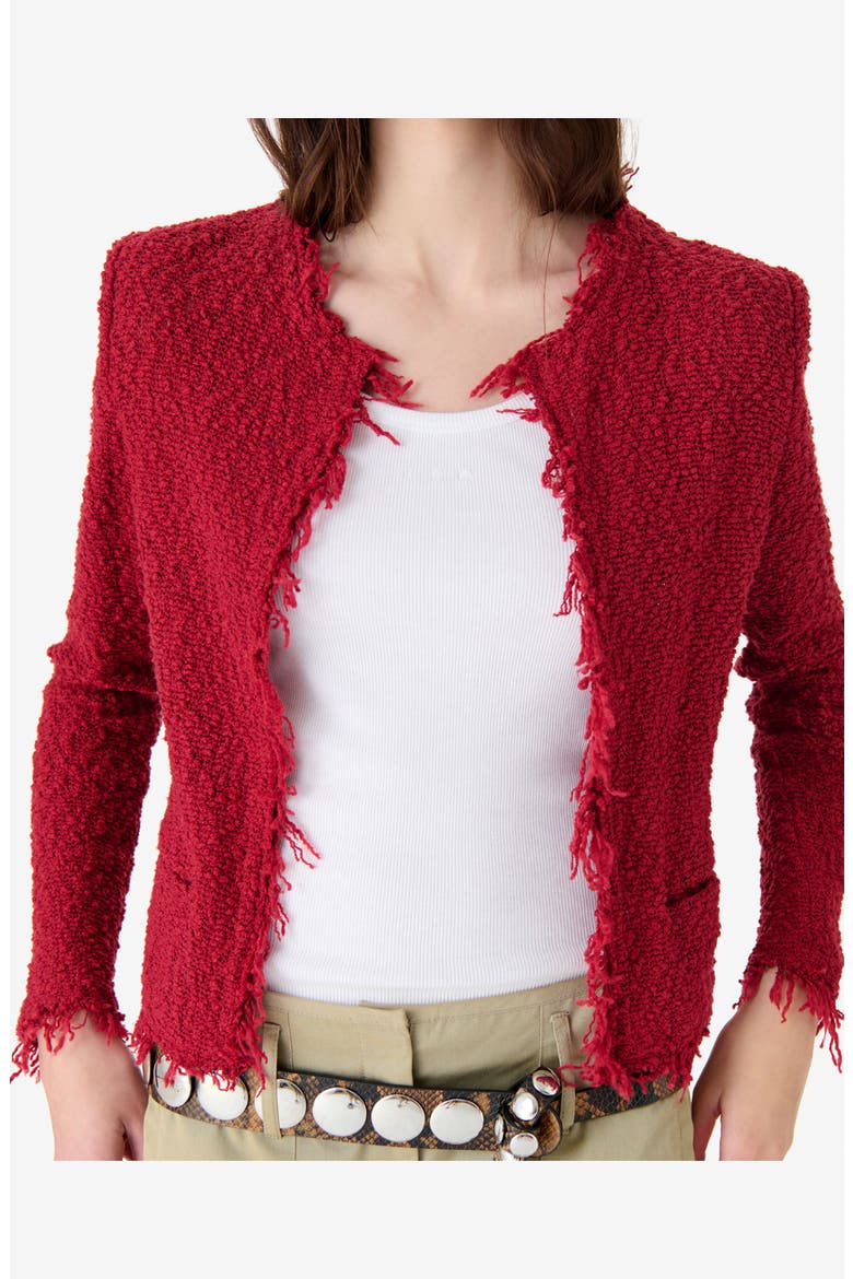 Shavani Jacket, Alternate, color, Lipstick Red