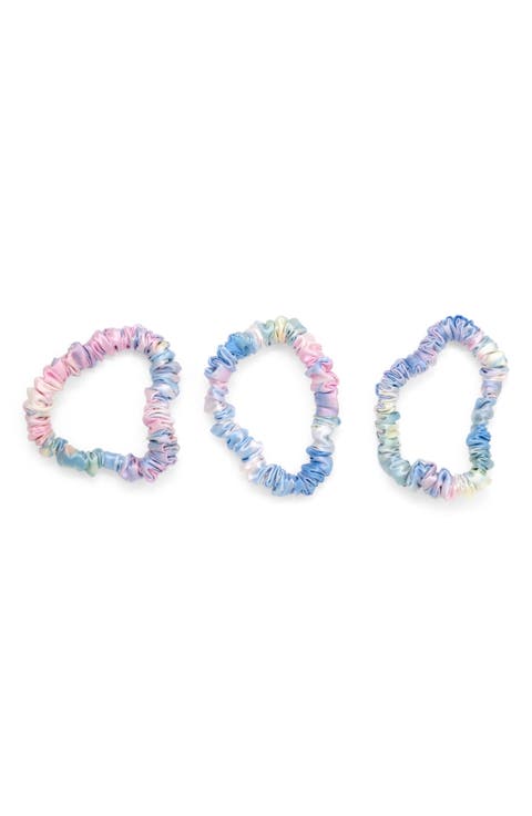 3-Pack Skinny Silk Scrunchies