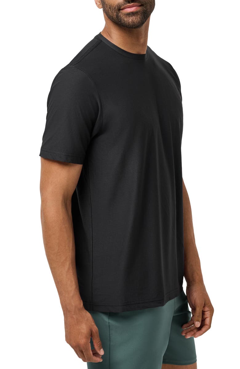 TravisMathew First Day Performance T-Shirt, Alternate, color, Black