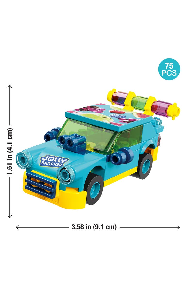 Brickcraft Hershey's JOLLY RANCHER Racer Building Set, Alternate, color, Red