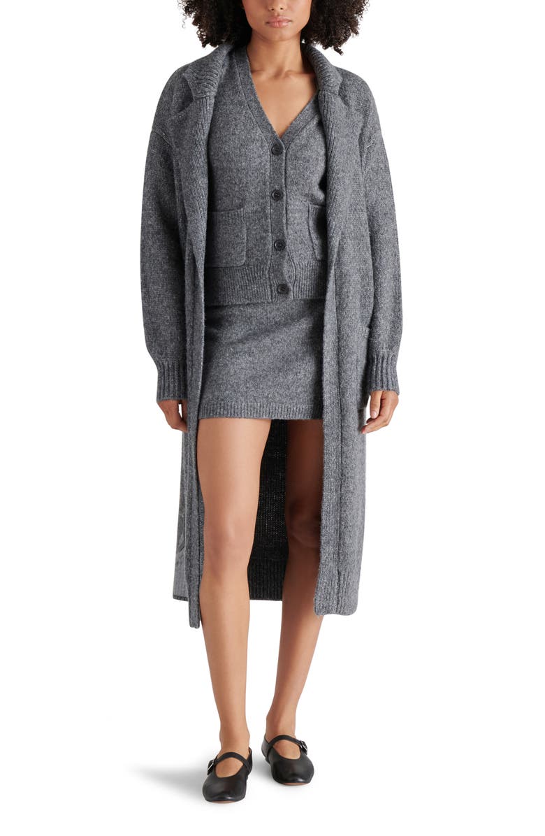 Steve Madden Grayson Button-Up Sweater Vest, Alternate, color, 