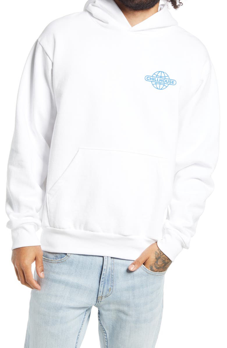 CHILLHOUSE Go Big & Stay Home Cotton Hoodie, Main, color,