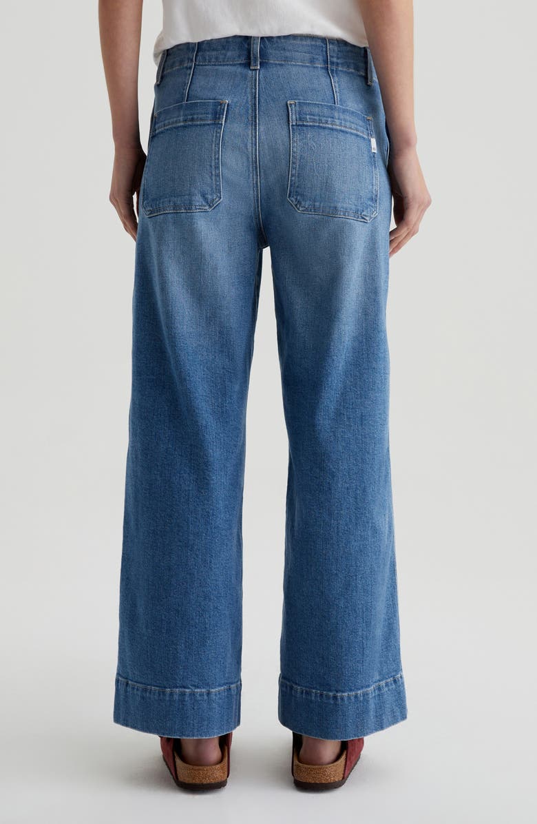 AG Natasha High Waist Wide Leg Jeans, Alternate, color,