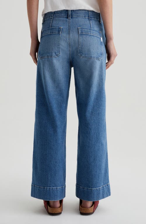 Shop Ag Natasha High Waist Wide Leg Jeans In Iris
