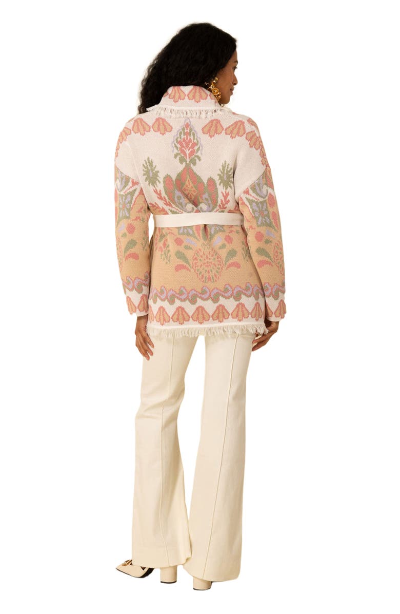 Halebob Irene Jacquard Wrap Sweater, Alternate, color, 