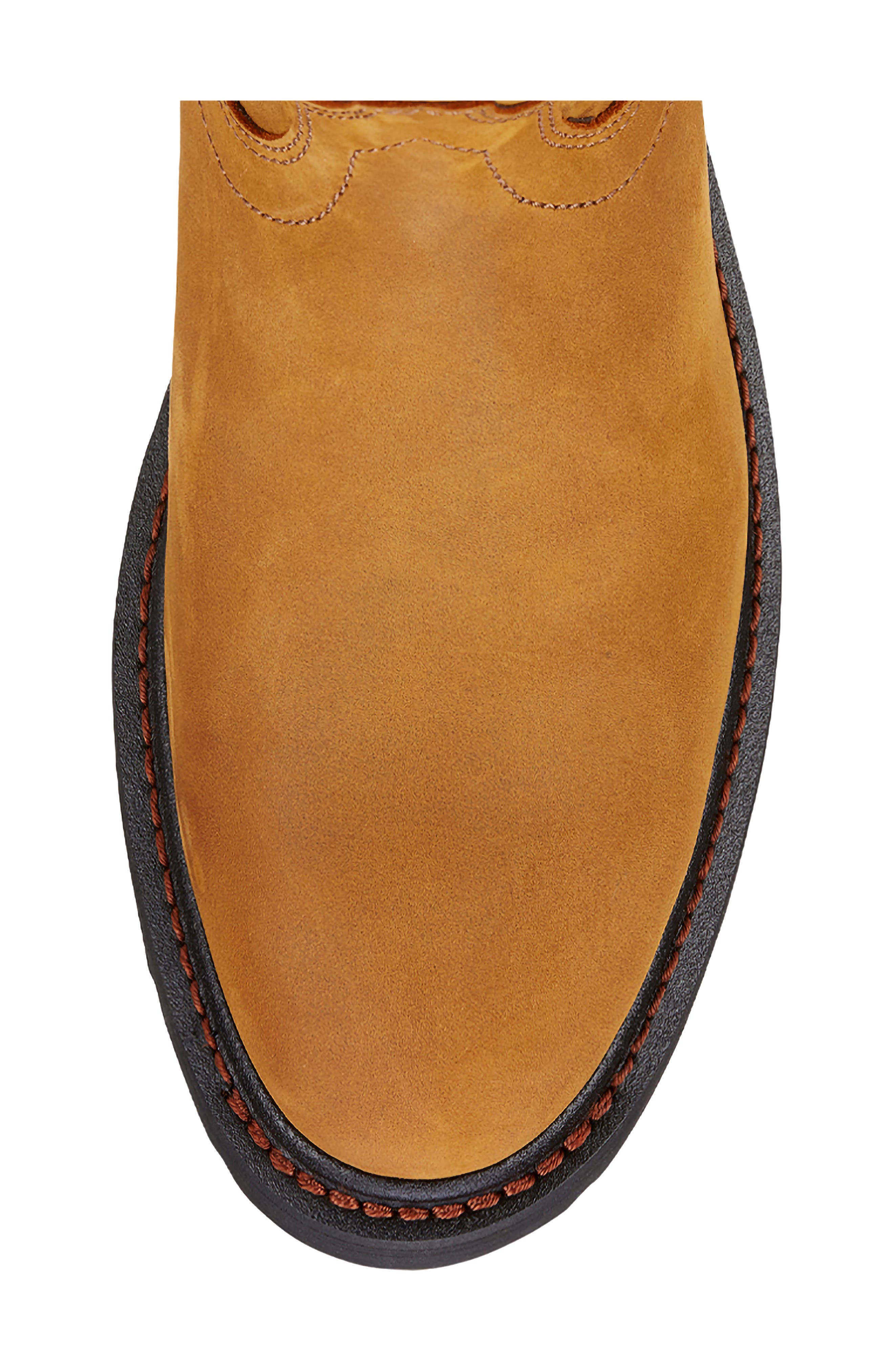Sierra Work Boot, Alternate, color, BROWN
