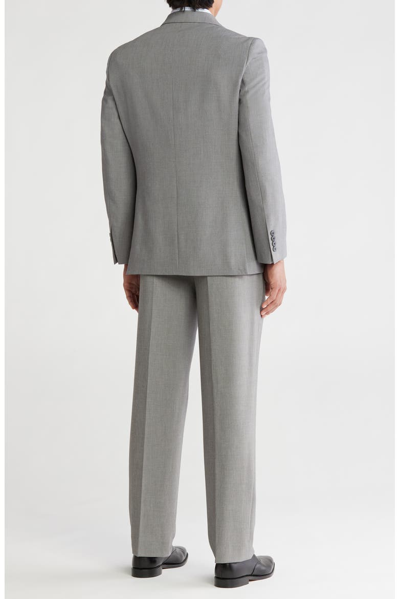 Light Grey Mélange Suit, Alternate, color, LIGHT GREY