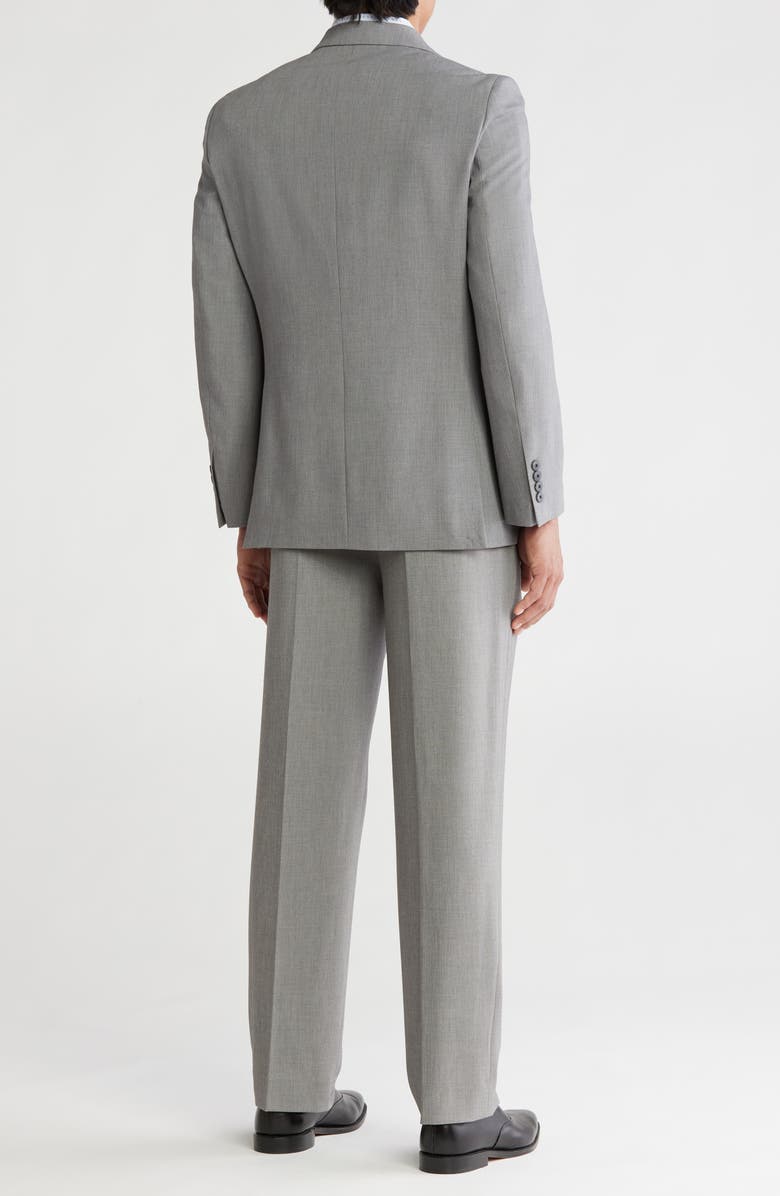 Nautica Light Grey Mélange Suit, Alternate, color, Light Grey