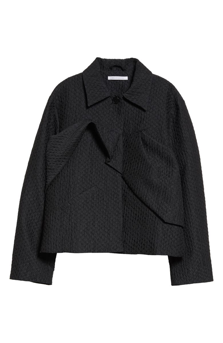 Cecilie Bahnsen Spencer Brisa Matelassé Coat, Alternate, color,