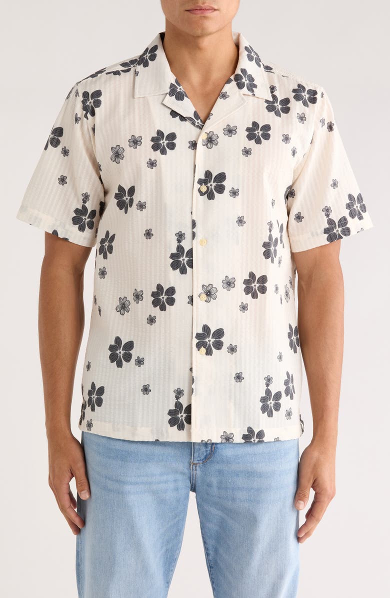 Ezekiel Sydney Short Sleeve Button-Down Shirt, Main, color,