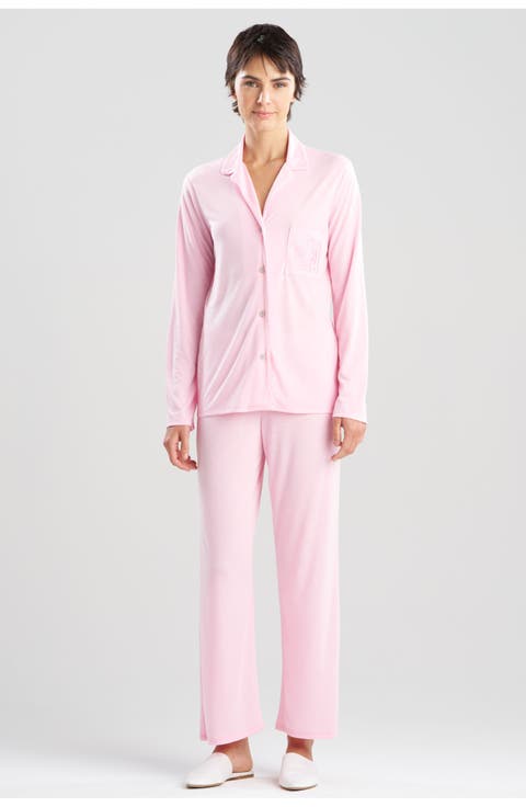 Embroidery. Shangri La Notch PJ Set