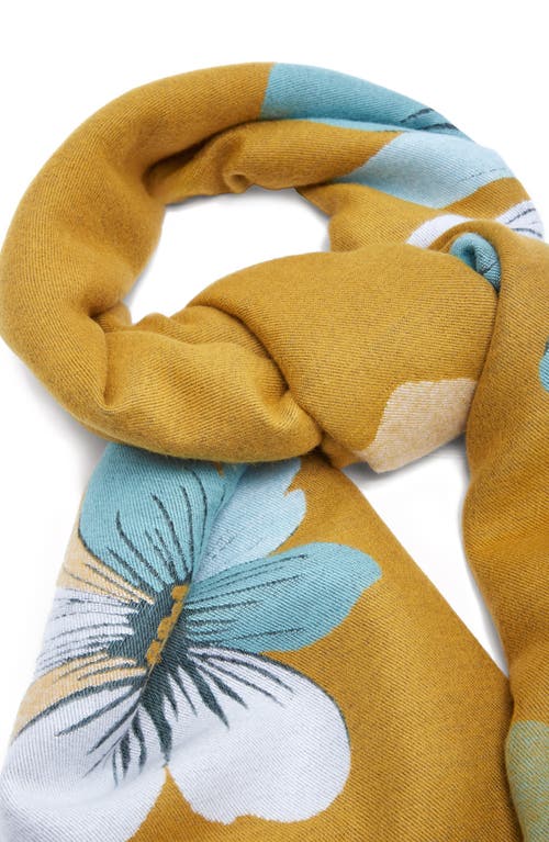 Saachi Floral Reversible Scarf In Pink