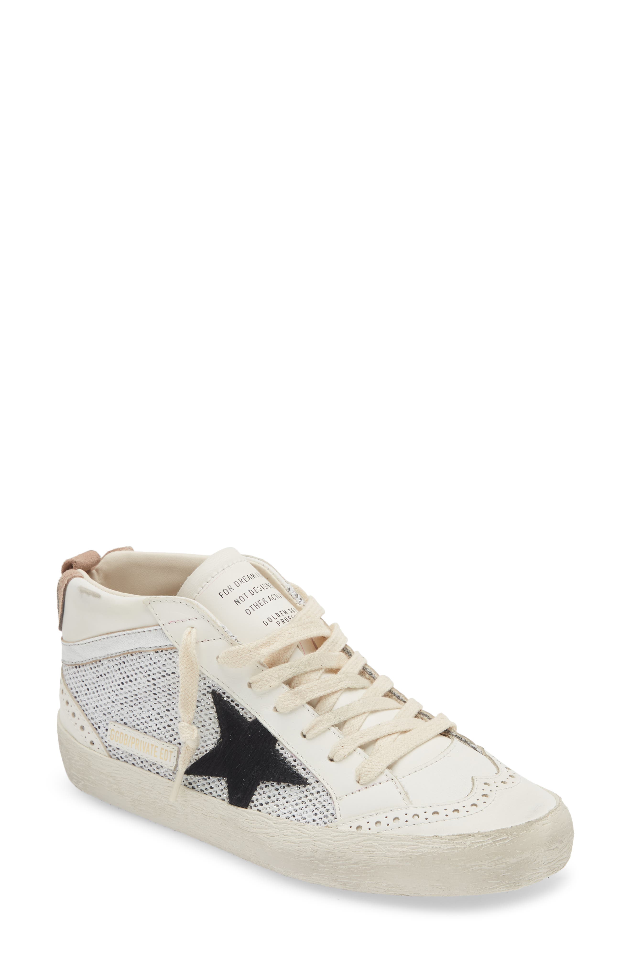 Golden Goose Mid Star Low Top Sneaker, Main, color, 