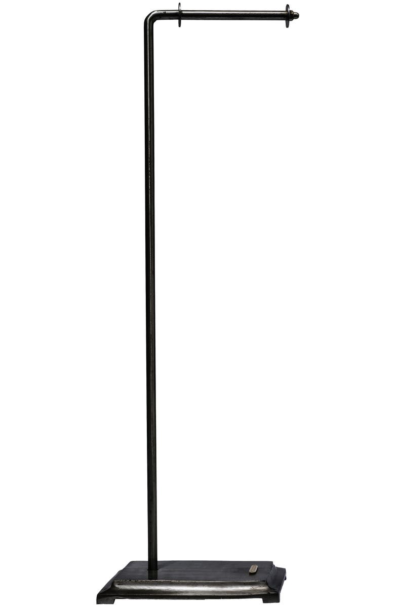 PUEBCO Toilet Paper Holder - Angle, Main, color, Black