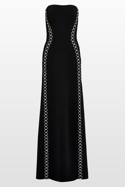 Triumph Crystal-embellished Strapless Maxi Dress