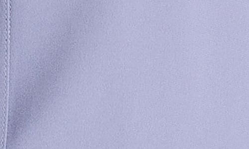 Vince Stretch Silk Button-up Shirt In Purple