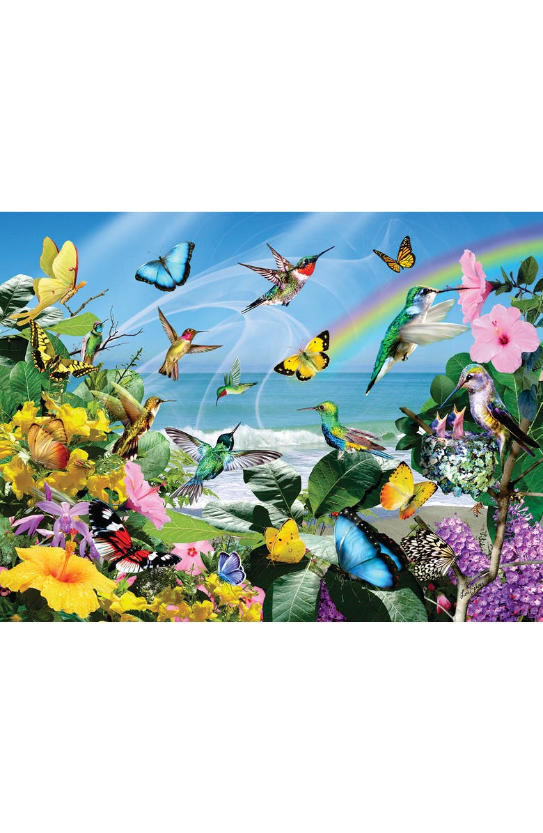 Sunsout Hummingbirds at the Beach 500 piece Jigsaw Puzzle for Adults, Alternate, color, Multicolor