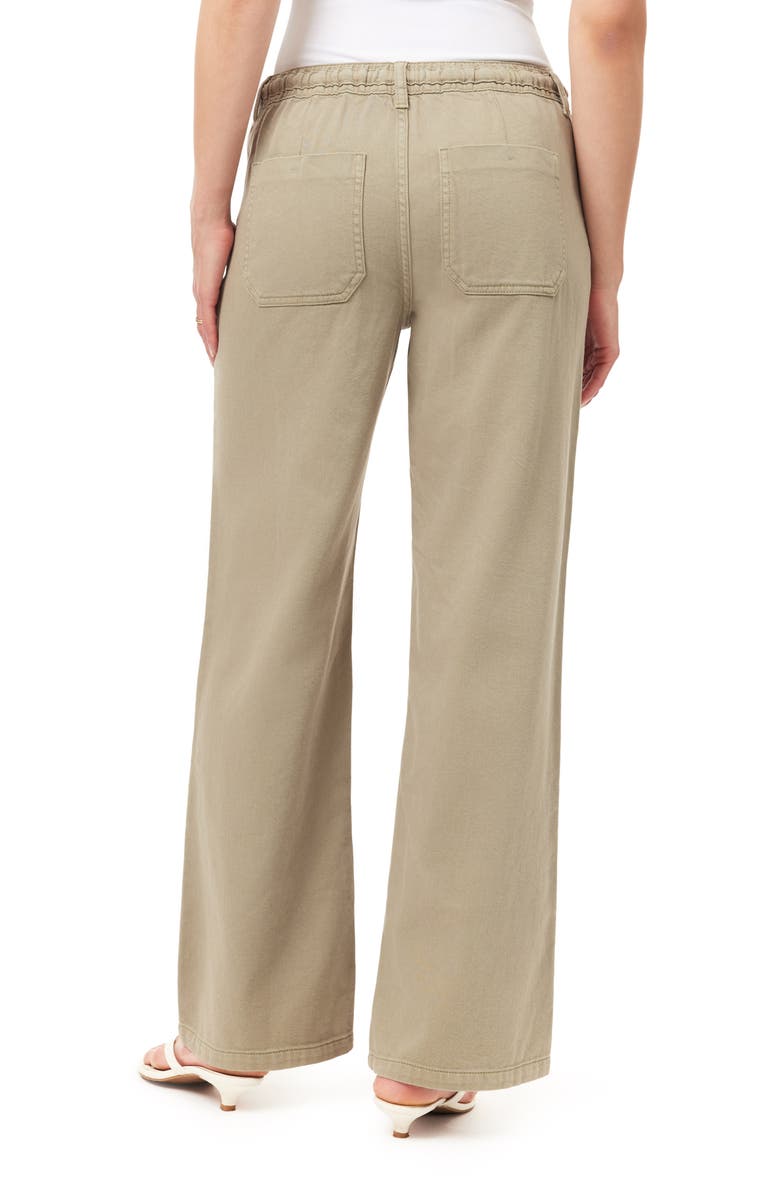 Kensie Drapey Easy Drawstring Pants, Alternate, color, Camouflage