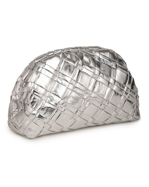 Rafé New York Rafe New York Aya Frame Clutch In Silver