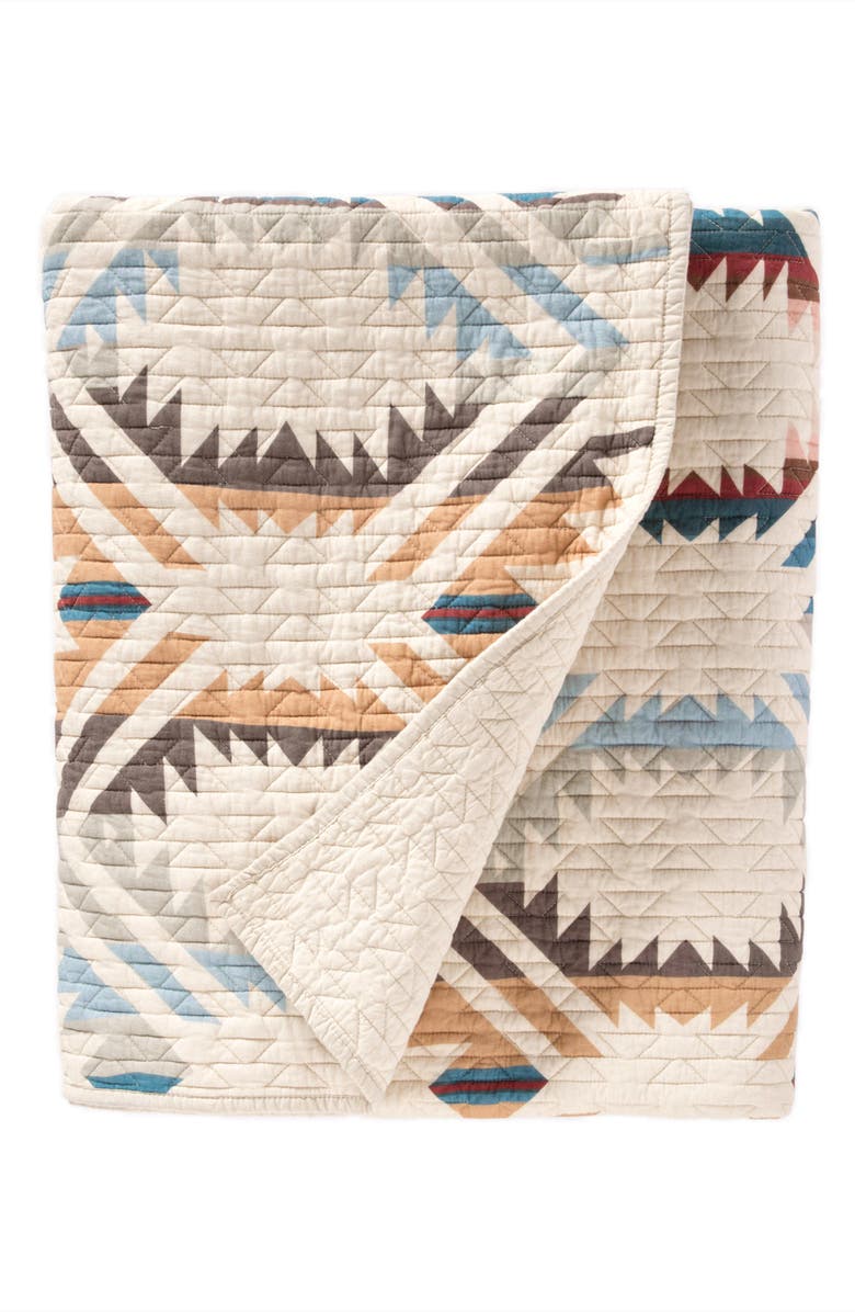 Pendleton White Sands Quilt & Sham Set, Alternate, color,