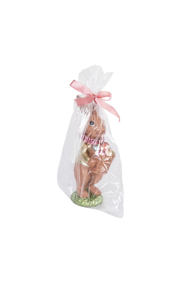 Gallerie II Chocolate Polyresin Easter Rabbit Medium Figurine 6.42", Alternate, color, Brown