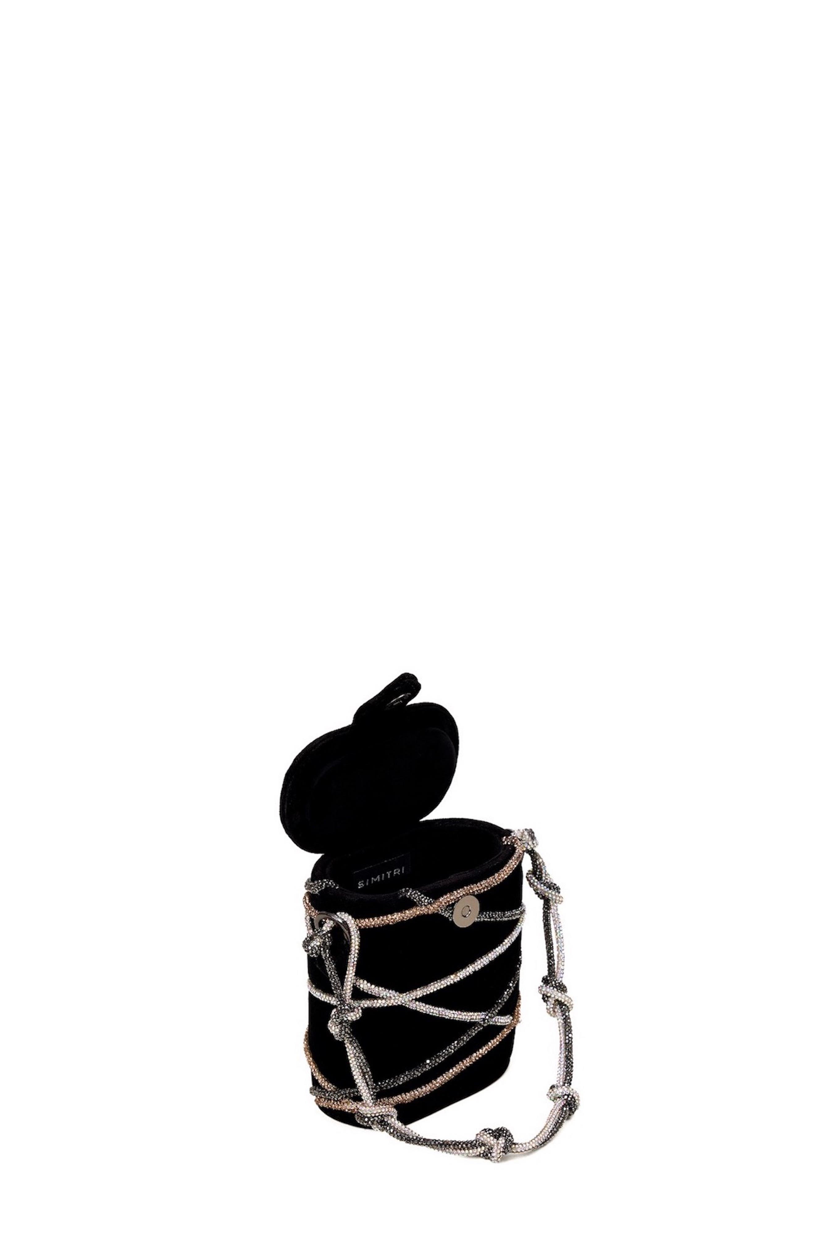 Simitri Mini Bucket Bag, Alternate, color, Black