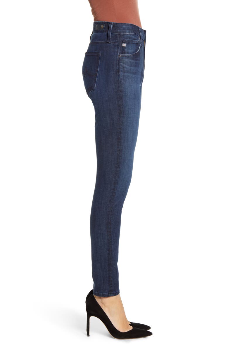 AG The Farrah High Waist Ankle Skinny Jeans, Alternate, color, 