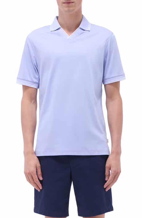 Bugatchi Tipped Johnny Collar Polo