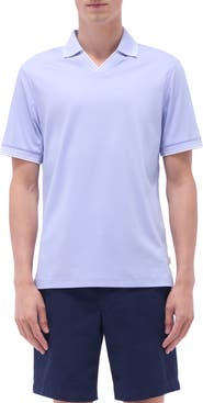 Bugatchi Tipped Johnny Collar Polo