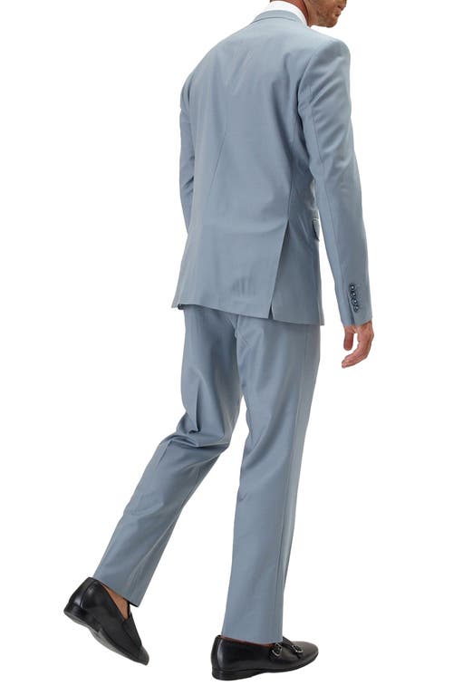 Ron Tomson Super 120s Wool Double Breasted Tuxedo Jacket