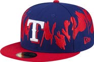 New Era Men's New Era Royal/Red Texas Rangers Retro Pattern 59FIFTY Fitted Hat