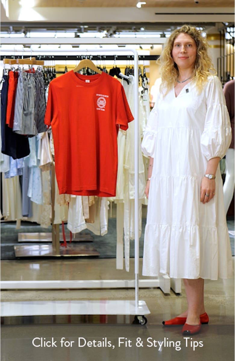 NY Resort Cotton Graphic T-Shirt, sales video thumbnail