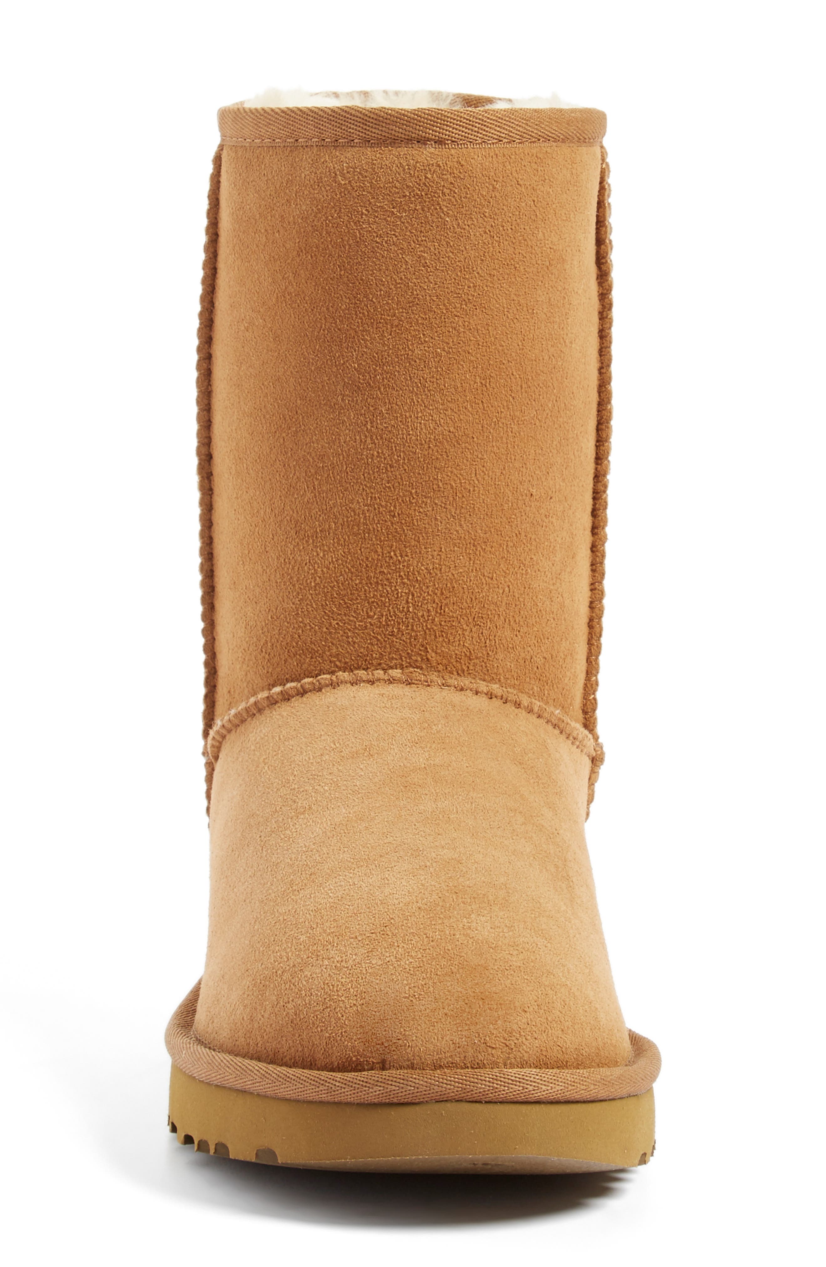 UGG<sup>®</sup> Classic II Genuine Shearling Lined Short Boot, Alternate, color, Chestnut Suede