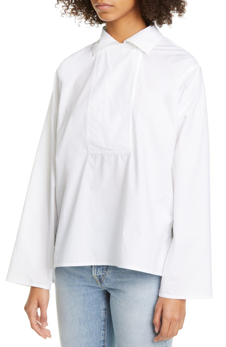 Sofie D'Hoore Cotton Poplin Shirt, Alternate, color,