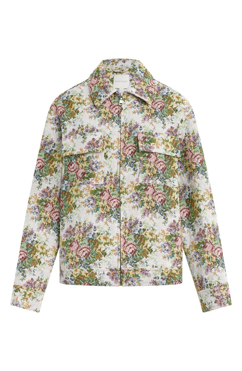 Favorite Daughter The Rinnie Floral Jacquard Jacket, Alternate, color, Floral Jacquard