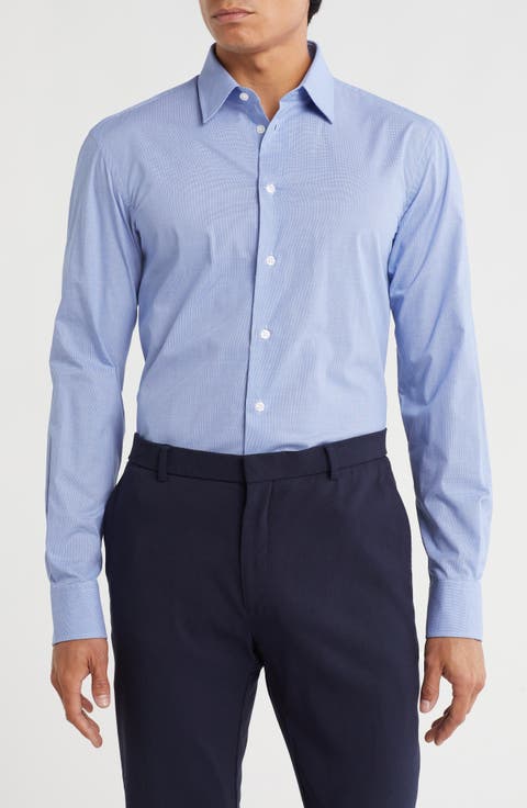Stretch Cotton Dress Shirt