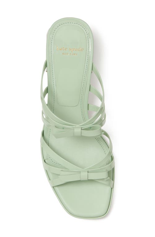 Kate Spade New York Carolina Block Heel Sandal In Pistachio Ice