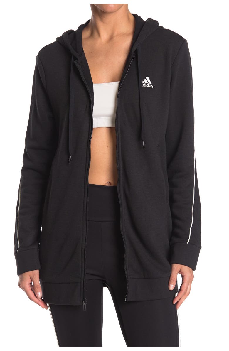 adidas Favorite Q1 Full Zip Hoodie, Main, color, 