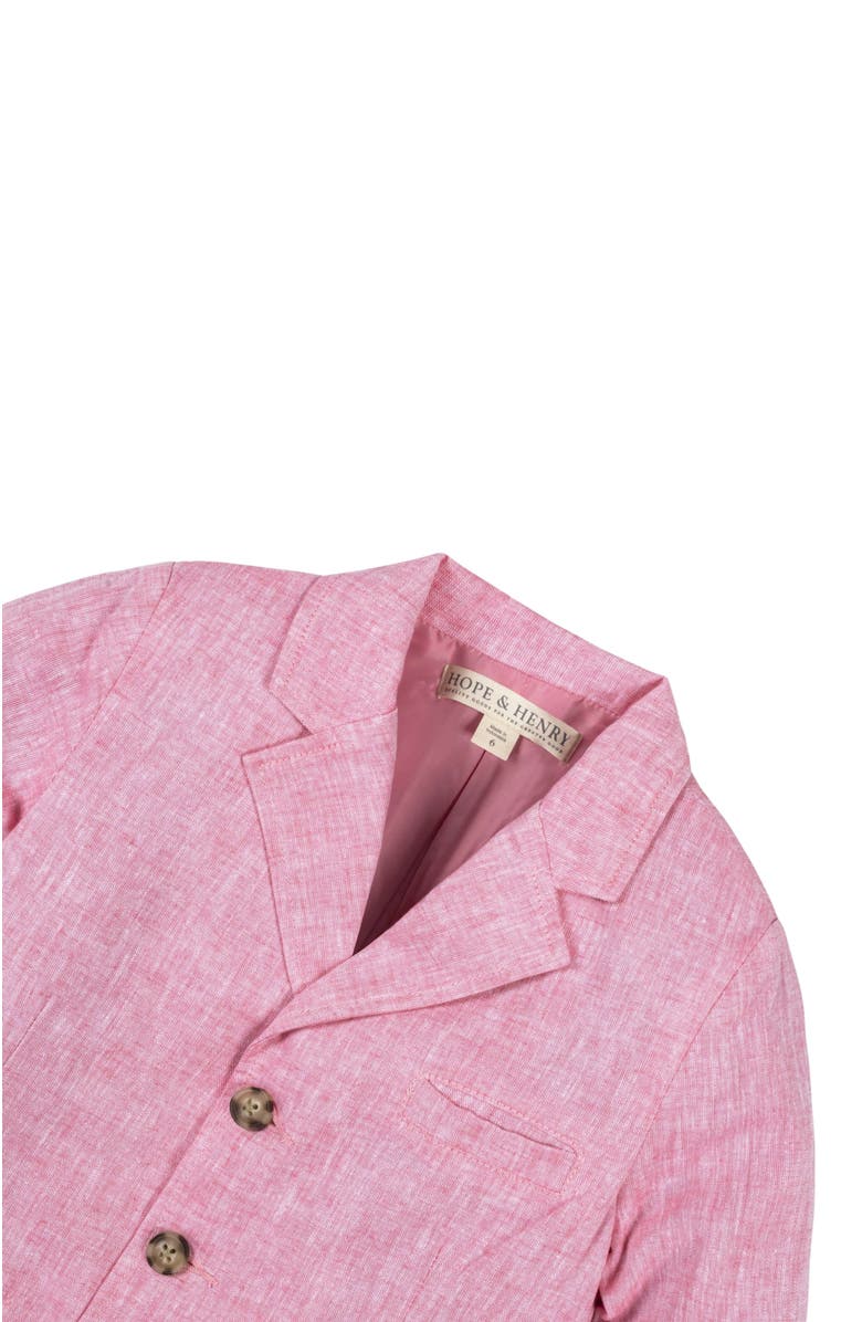 Hope & Henry Boys' Linen Suit Jacket, Kids, Alternate, color, 