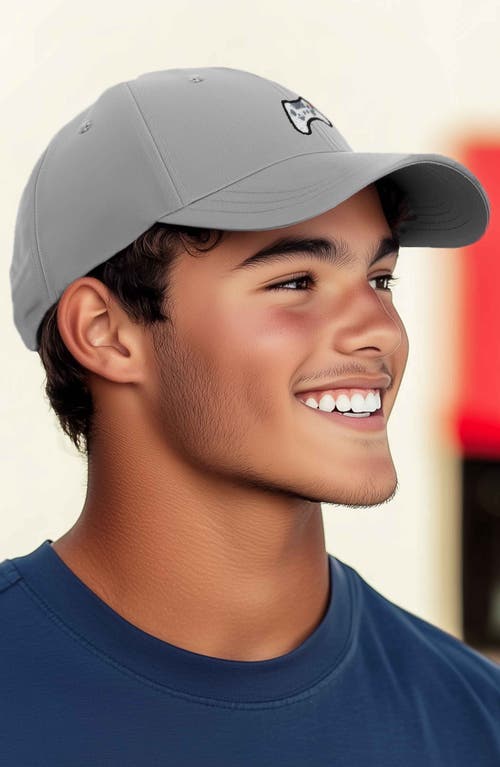 Dalix Game Controller Embroidered Hat In Gray