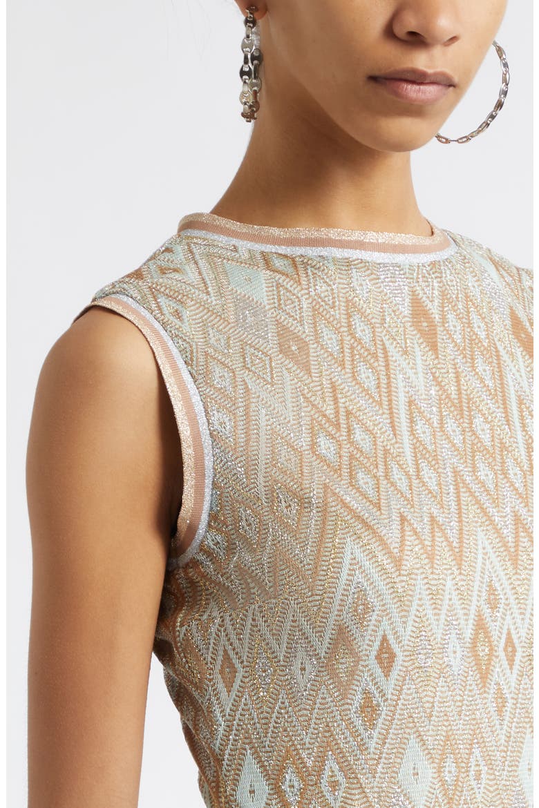 Nevaeh Minidress, Alternate, color, GOLD DIAMOND