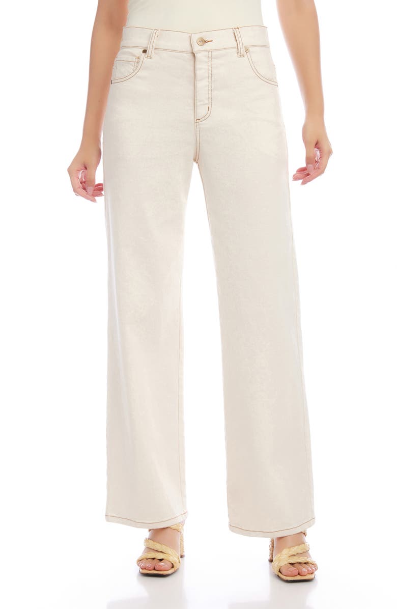Karen Kane Wide Leg Jeans, Main, color, 